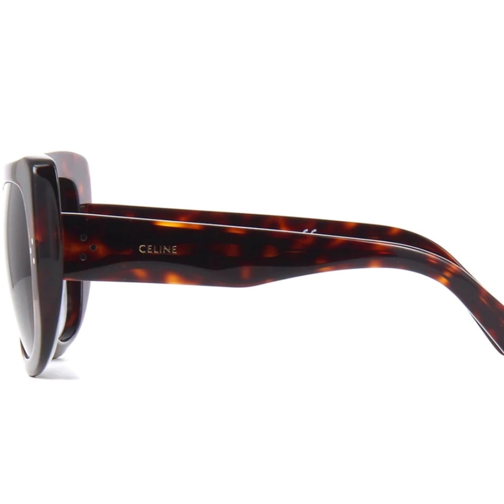 100% AUTHENTIC CELINE CL40157U HAVANA/BROWN GRADIENT SUNGLASSES - Picture 16 of 16
